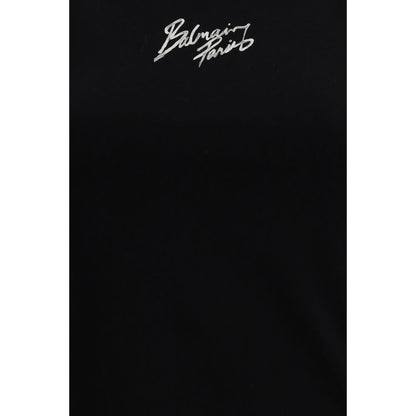 Black Cotton T-Shirt