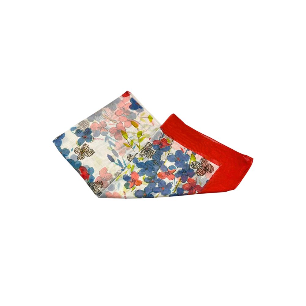 Red Silk Women Scarf