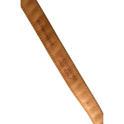 White Leather Women's Belt