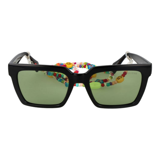 Black Stainless Steel Sunglasses