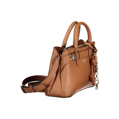Brown Polyethylene Handbag