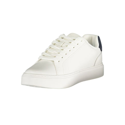 Bianco Poliuretano Uomo Sneaker