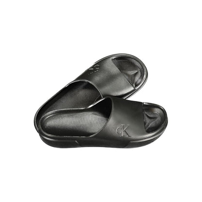 Nero Polyurethane Mens Slipper