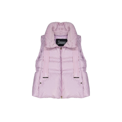 Purple Polyester Waistcoat