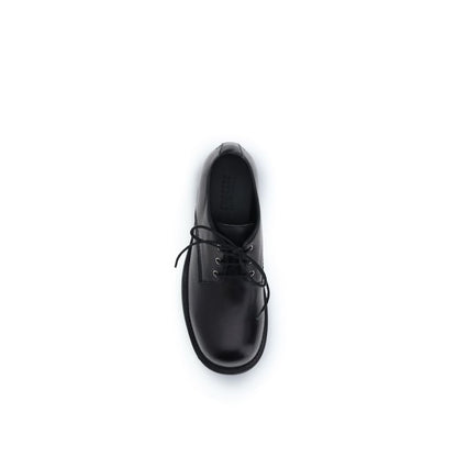 Black Calf Leather Bos Taurus Oxfords And Derbies