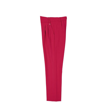 Multicolor Elastane Pants