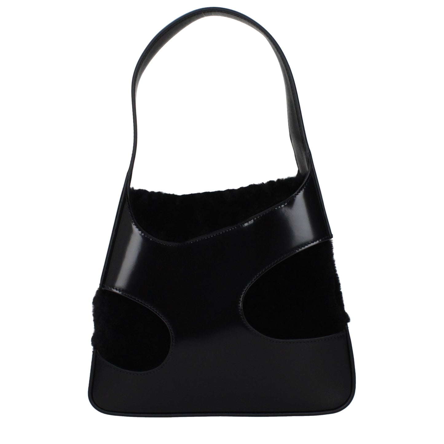 Black Leather Handbag