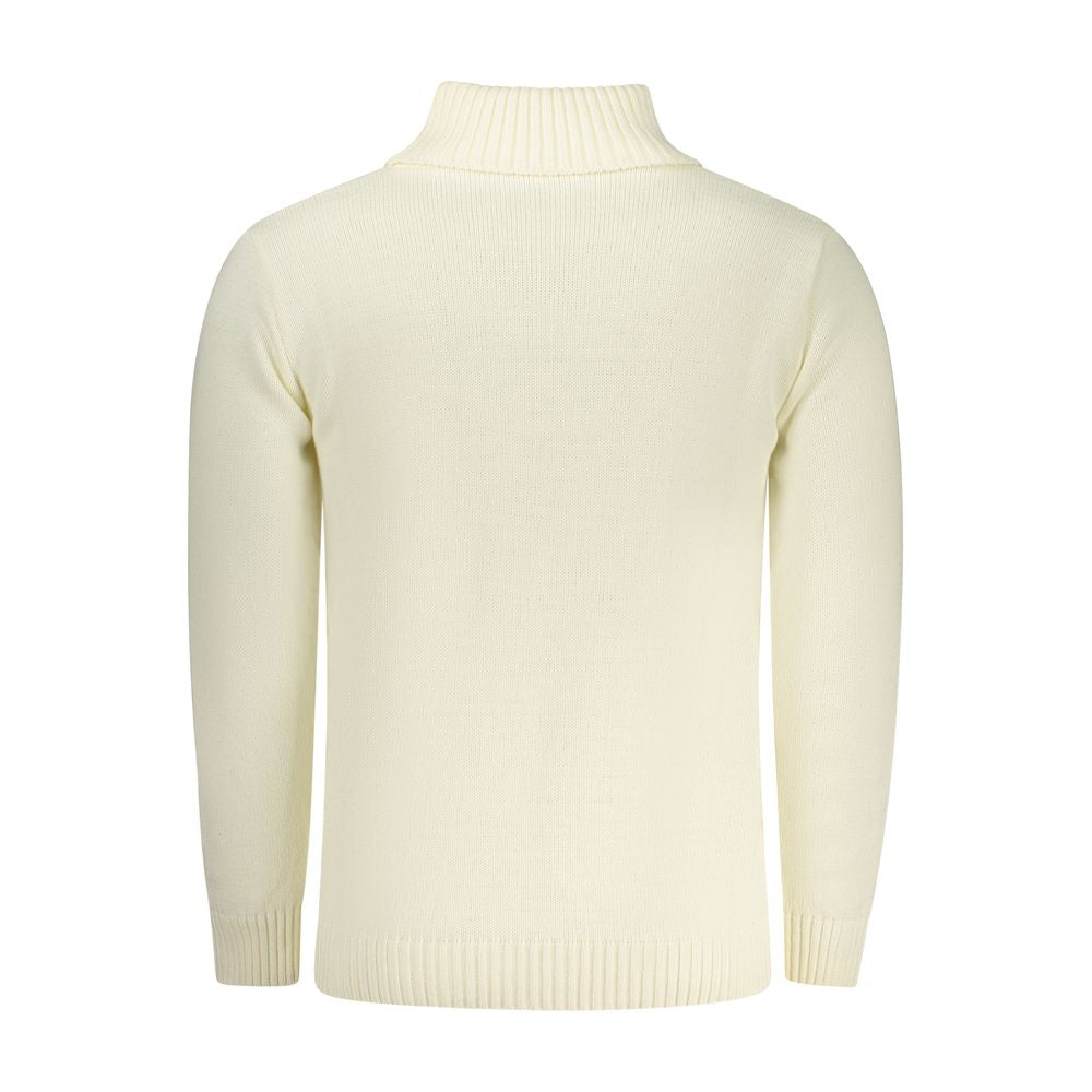White Wool Turtleneck