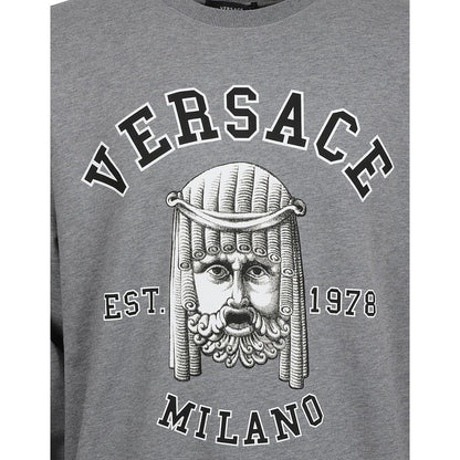 Gray Cotton Sweatshirt