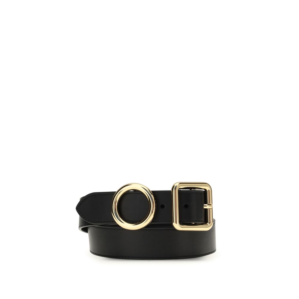 Black Calf Leather Bos Taurus Regular Belt