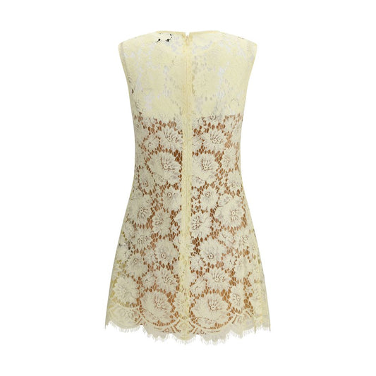 Bicolor Polyamide Casual Dress