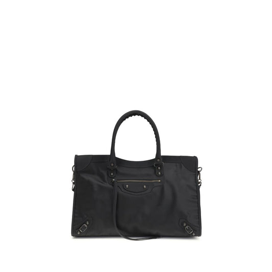 Black Polyamide Handbag