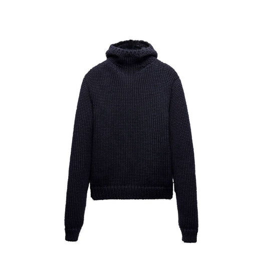 Blue Wool Sweatshirt