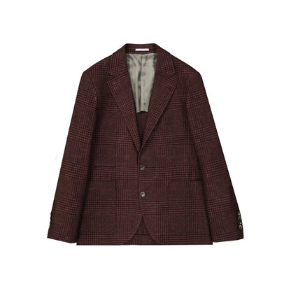 Multicolor Wool Coat
