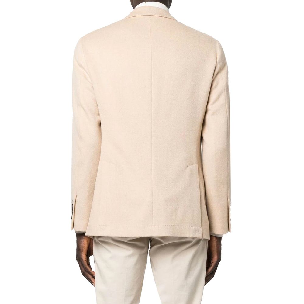 Beige Wool Coat