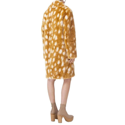 Beige Lambskin Coat