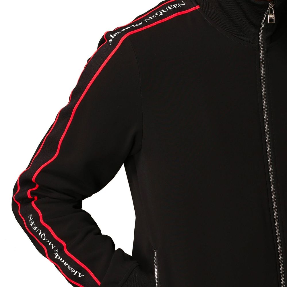 Black Viscose Sweatshirt