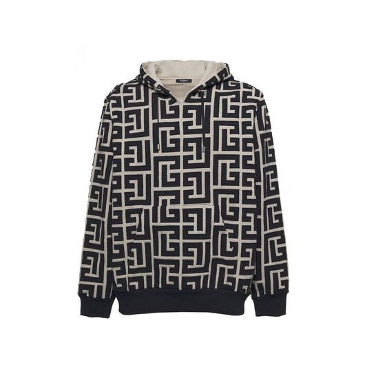 Beige Cotton Sweatshirt