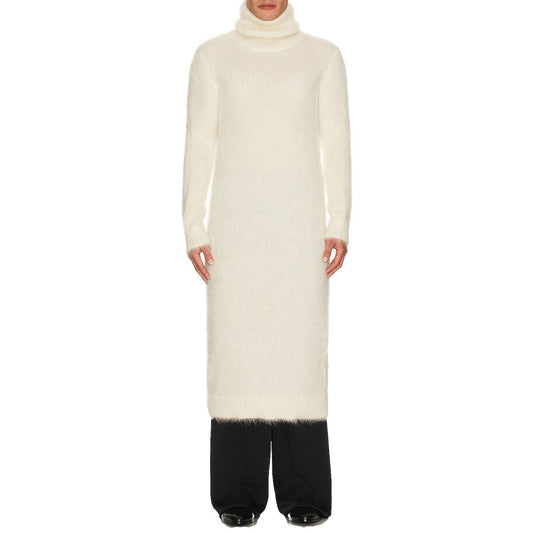 White Mohair Sweatshirt