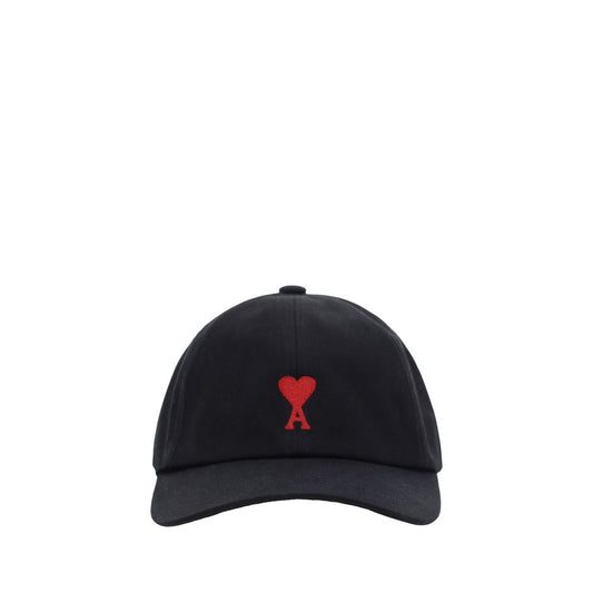 Black Cotton Cap (Baseball Hat)