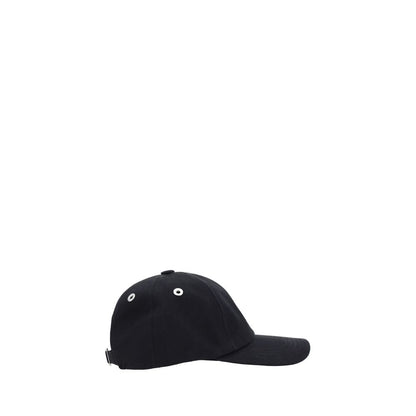 Black Cotton Cap (Baseball Hat)