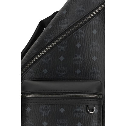 Black Fabric Backpack
