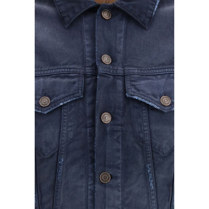 Blue Cotton Denim Jacket