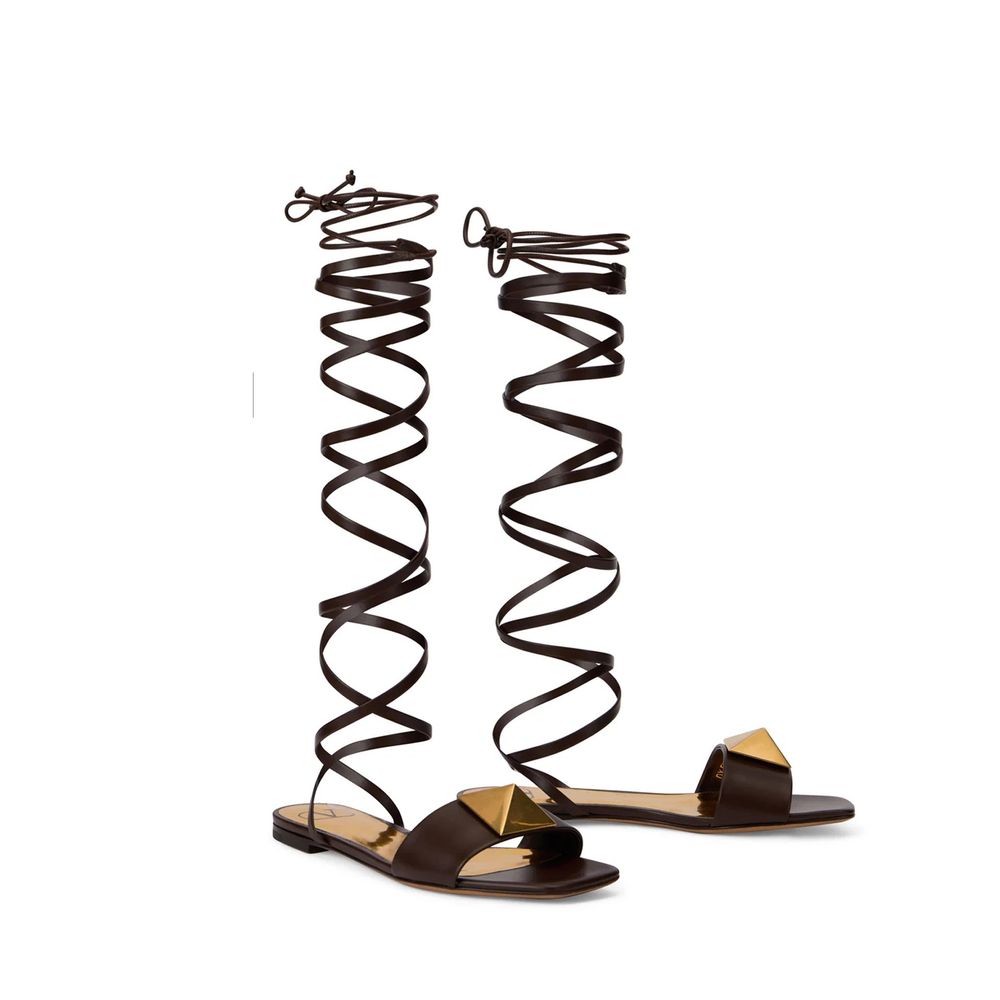 Brown Leather Sandals