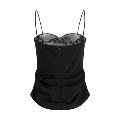 Black Silk Blouse