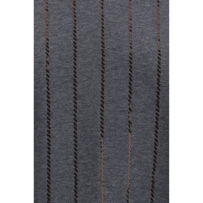 Gray Cotton Sweatshirt