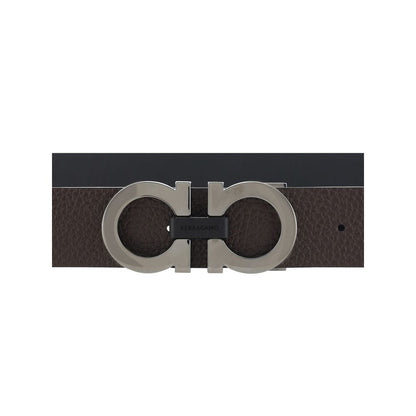 Black Calf Leather Bos Taurus Regular Belt