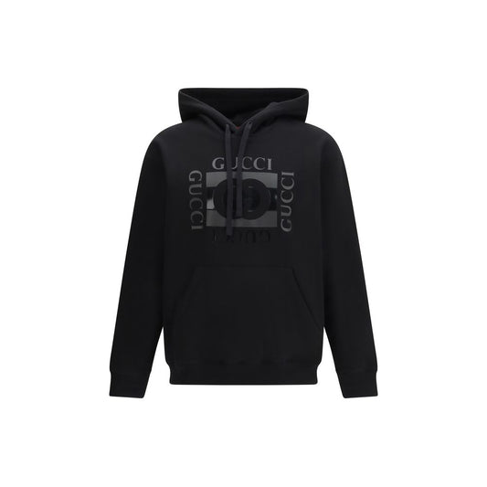 Black Cotton Sweatshirt