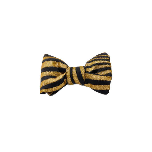 Black Silk Bowtie