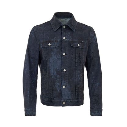 Gray Cotton Denim Jacket