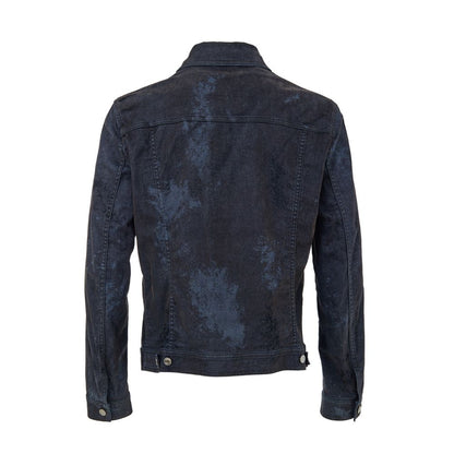 Gray Cotton Denim Jacket