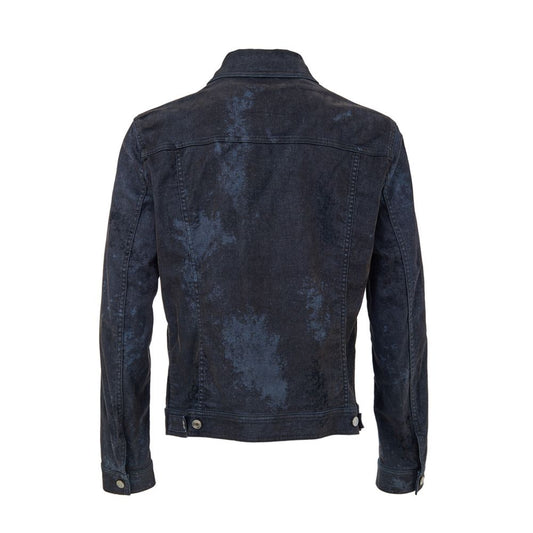Gray Cotton Denim Jacket