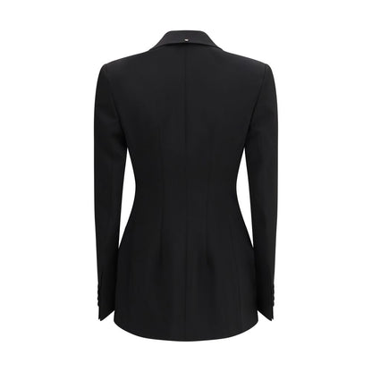 Black Fleece Wool Blazer