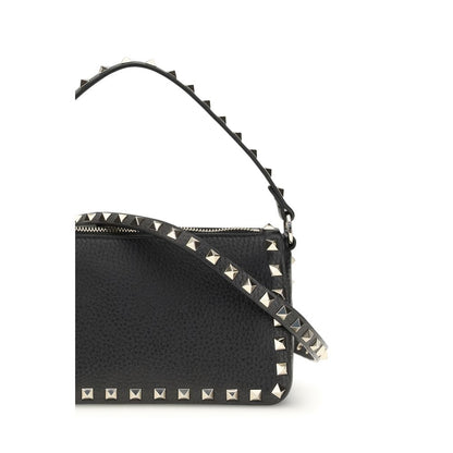 Black Calf Leather Bos Taurus Shoulder Bag