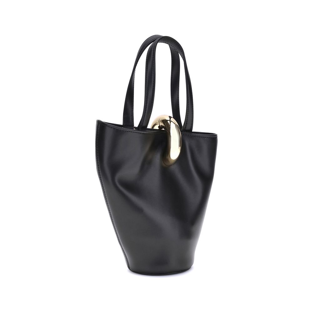 Black Calf Leather Bos Taurus Shoulder Bag
