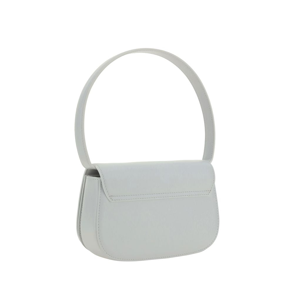 White Calf Leather Bos Taurus Shoulder Bag