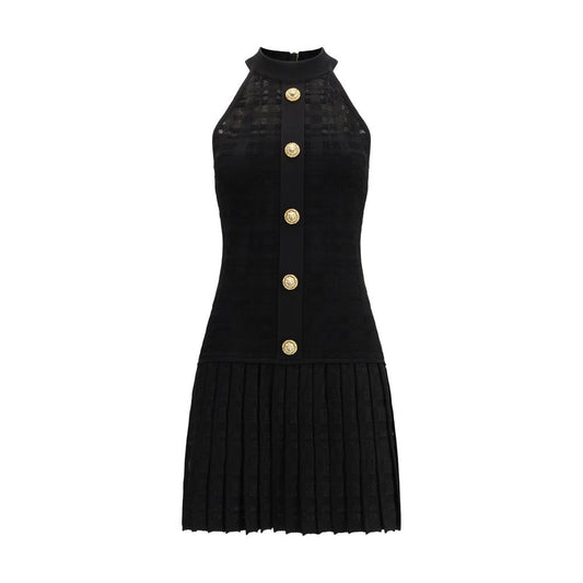 Black Viscose Cocktail Dress