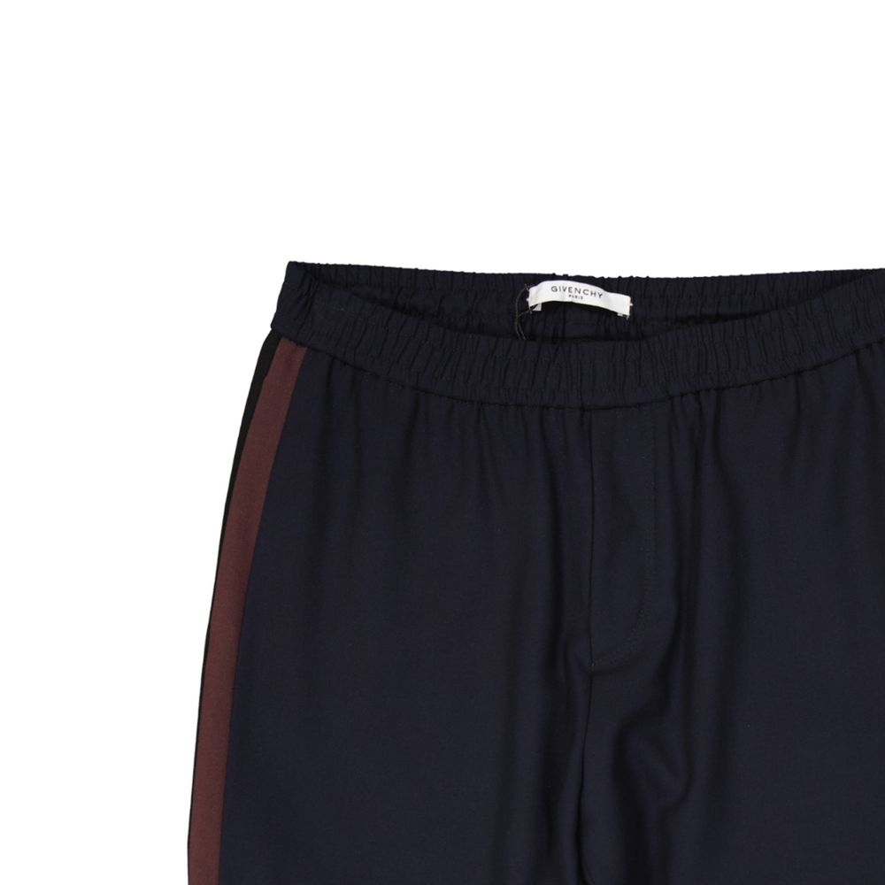 Blue Wool Pants