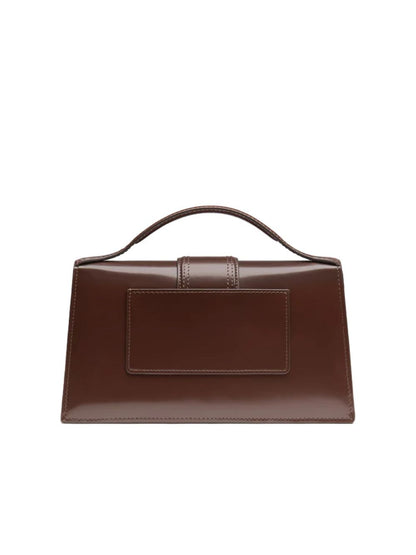 Midnight brown Leather Le Grand Bambino Handbag