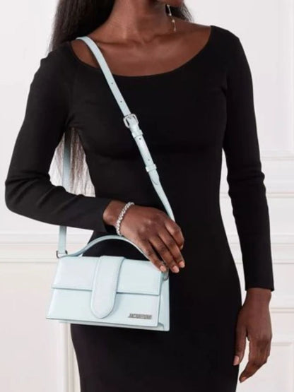 Pale blue Leather Le Grand Bambino Handbag