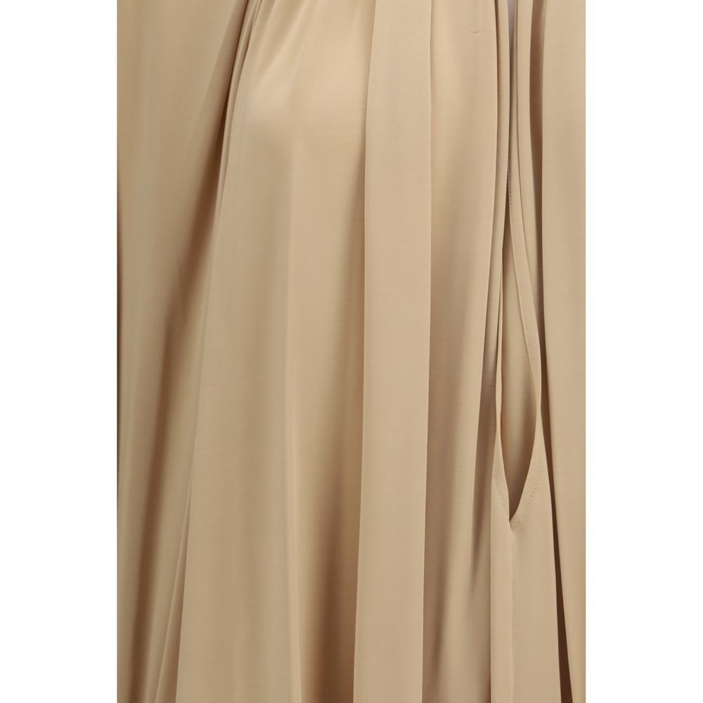 Beige Viscose Blouse