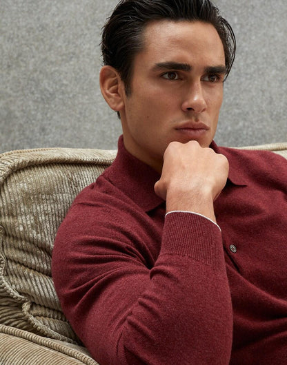 Red Cashmere Sweater