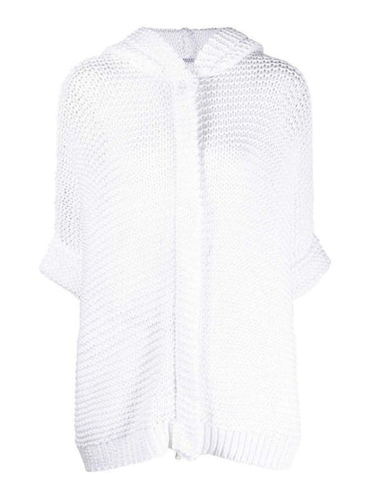White Cotton Shell Jacket
