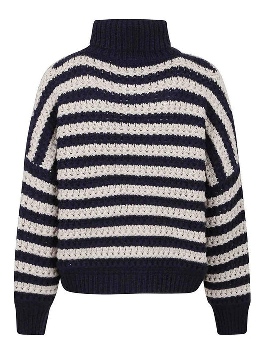 Blue Wool Sweatshirt