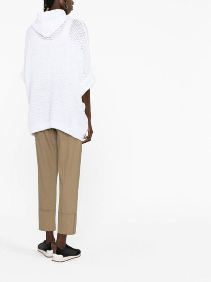 White Cotton Shell Jacket