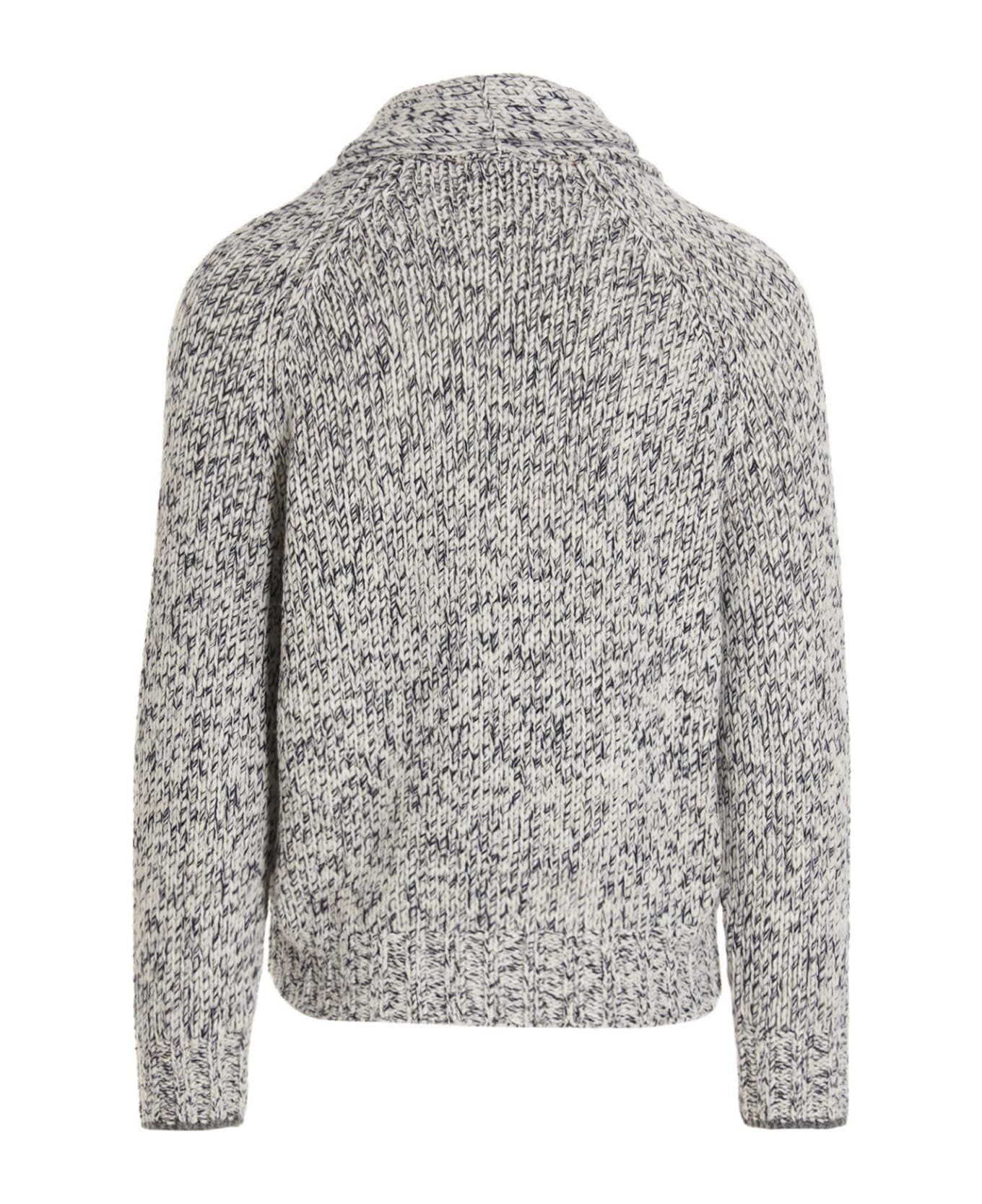 Multicolor Wool Cardigan